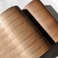 Natural Wood Veneer American Walnut(Q.C) 2'*8' with Fleece/Craft Paper Back Flooring Furniture Door Plywood Hpl Skin for Project