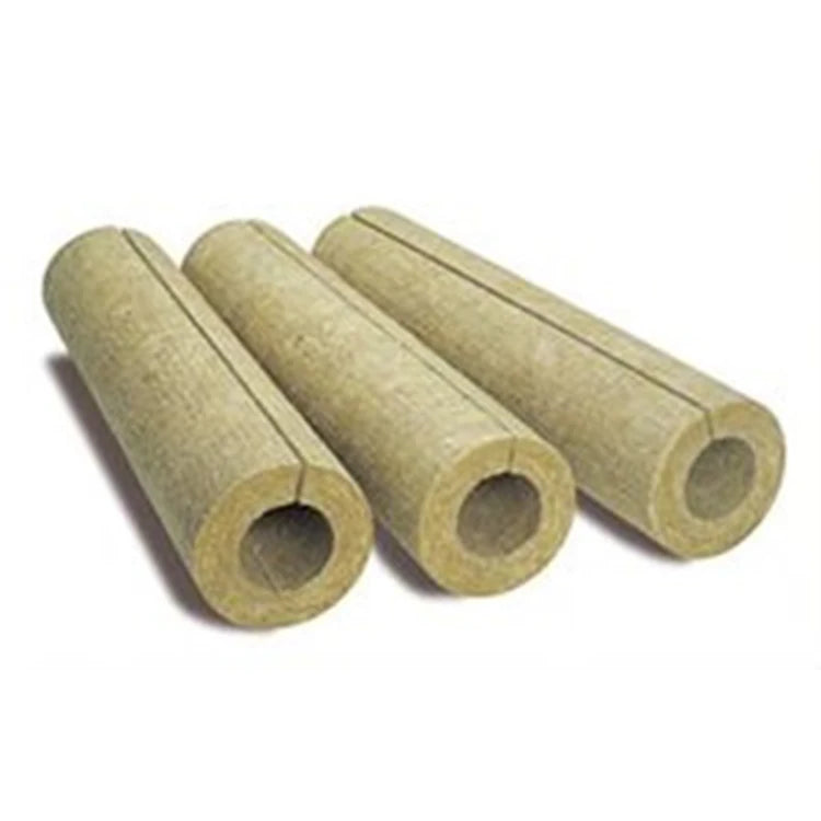 Rock Mineral Wool Pipe Stone Wool Heat Resist Thermal Insulation Material Mineral Wool