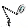 American Hot Sales Office Desk Lamp Table Lamp Metal Swing Arm Dimming Magnifier Led Desk Lamp With Clamp