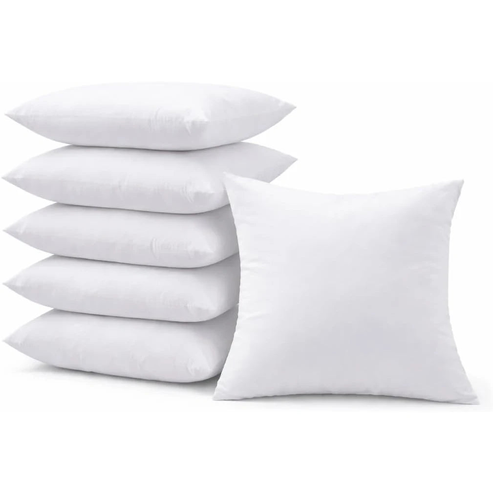 Wholesale Factory Cheaper Soft Comforter Neck Solid Polyester Microfiber Pillow Cushion Insert