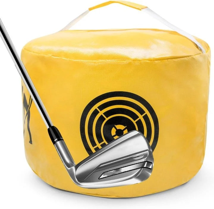 Golf Impact Bag Golf Swing Aids -  Portable Power Hitting Bag Practice Tool for Golf Beginners