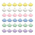 3D Cartoon Cloud Pendants Cloud Charms Jewelry Making Colorful Cute Resin Charms for Earrings Necklace Jewelry Accessories
