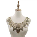 Direct Manufacturer 100 % Polyester Custom Design Round Collar Lace for Clothing
