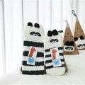 3D Wholesale Winter Warm Animals Cute Cartoon Pig Reindeer Rabbit Chicken Snowman Panda Coral Fleece Fuzzy  Parent-child Socks