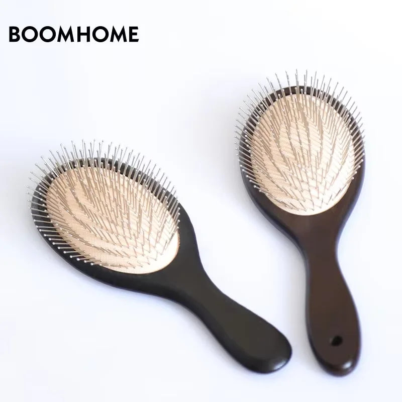Best-selling  Wood Pocket Brush Hair for Kids Hair Comb Extensions for Girl Custom logo Natural Wood