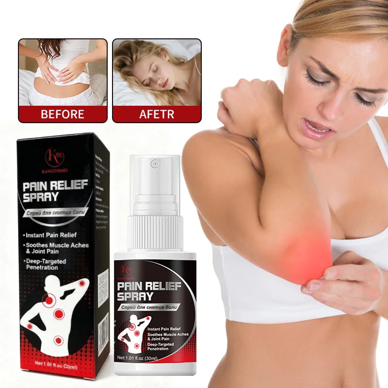 OEM Service Muscle Pain Relief Spray Long Lasting Deep Heat Pain Relief Spray