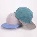 Wholesale 5 Panel Unstructured Corduroy Snapback Hat Custom Embroidery Logo Corduroy Snapback Caps