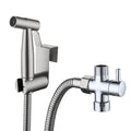 Hot Sale 304 Stainless Steel Handheld Shattaf Bidet Spray Kit Modern Portable Jet Fresh Water Shower Holder for Toilet Cleaning