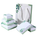 Wholesale Silver Jewelry Carton Jewelry Gift Organizer Box Jewelry Packaging Box with Logo