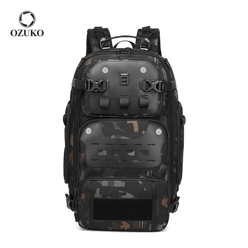 Ozuko 9590 Survival Bag Sales Hunting Outdoor Mountaineering Camouflage Backpack Men'S Large Capacity Travel Rucksack