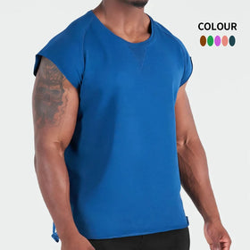 Custom Logo Outdoor Quick Dry Oversized T-Shirt Gym Running Fitness Sports Men's T-Shirts
