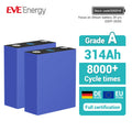EVE EU STOCK 314ah Lifepo4 Cell MB31 3.2V 8000cycles CE Rechargeable Lifepo4 Battery Cell