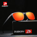 DUBERY D529 Brand New Men's Rectangle Driving Outdoor Sunglasses UV400 Polarized PC & TAC Lenses