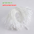 1000 Pieces in Stock Per Package Customized Clothing Accessories Hanging Particles Plastic Swing Clothing Hanging Labels
