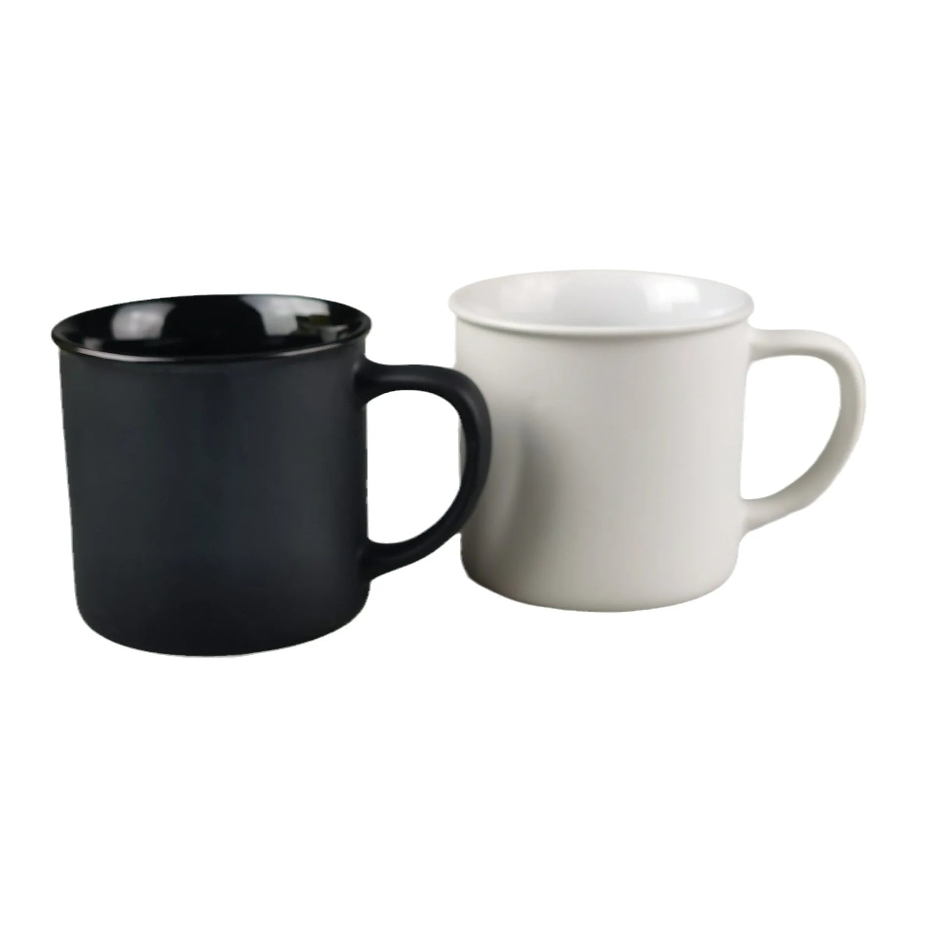 11oz Custom Factory Wholesale Black Matte Ceramic Mug for Promotional Gifts