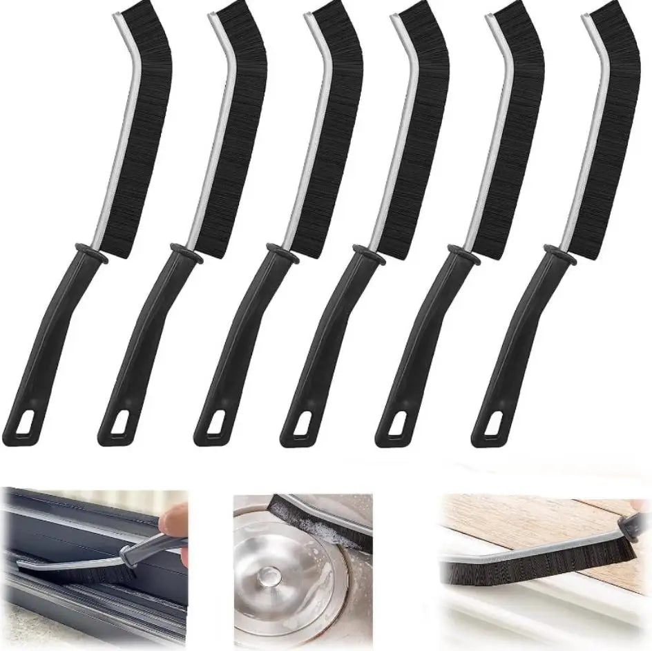 Household Gap Cleaning Brush Window Grout Cleaner Scrub Floor Bathtub Groove Scrubber Hard Bristle Crevice Cleaning Brush