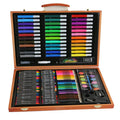Zeamor Kunst-Set Customized Box Wooden Packing Origin Type Writing Coloring Travel 150PCS Drawing Art Set for Kids Painting