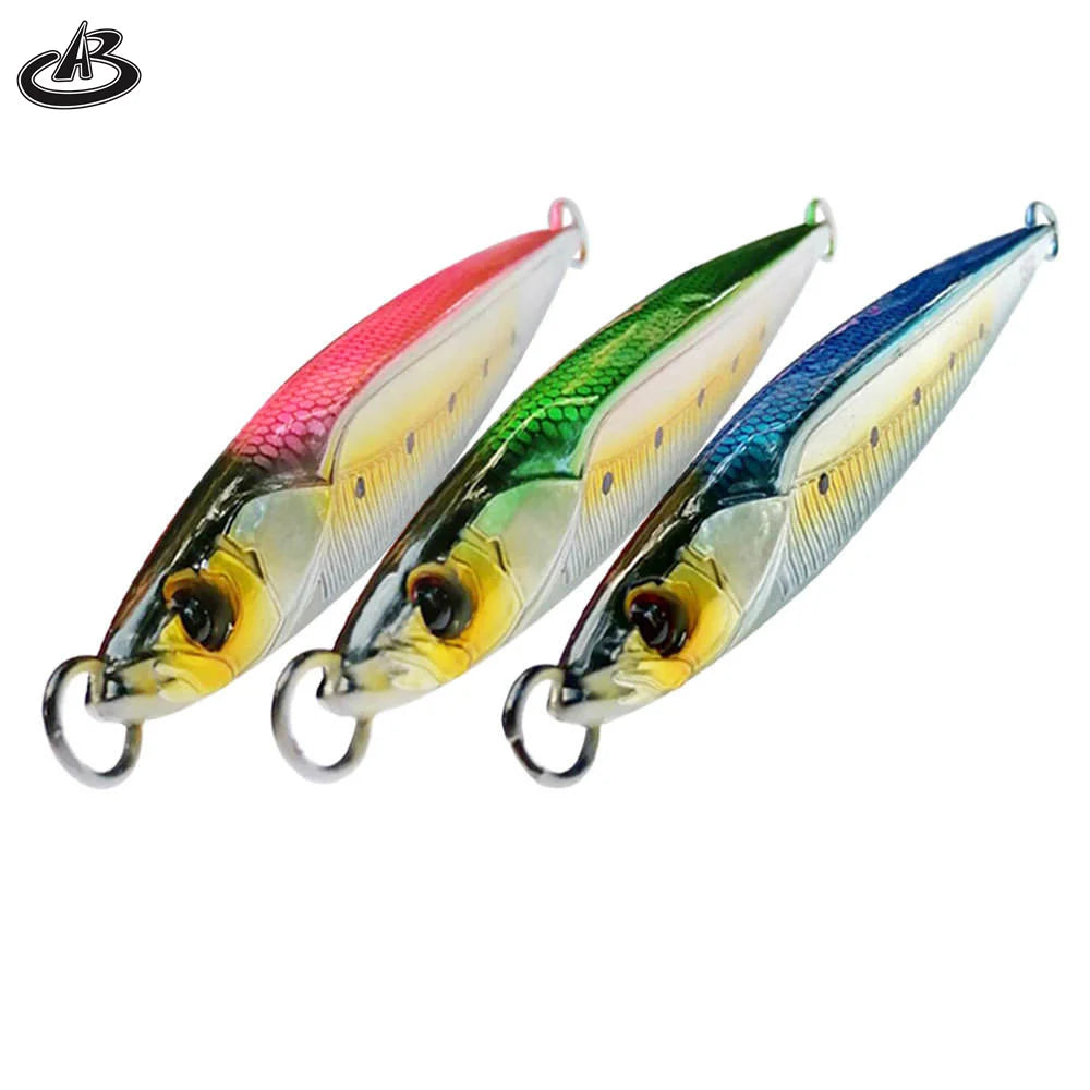 Hangxiang Jigging Lure 150g Metal Casting Lure Saltwater Casting Slow Jigging Metal Tuna Jig Fishing Lure