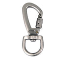 Baichao Carabiner with Sand Nickel Round Tail Locking Dog Hook for Mining Usage