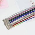 12 Colors Quality 3mm Nylon Rhinestone Shoe Laces Diamond round 80-160cm Shiny Rope Shoelaces