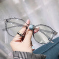 Vintage TR90 Round Anti Blue Light Blocking Computer Eyeglasses Blue Light Filter Glasses Optical Frames