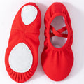 Super Quality High Grade Canvas Ballet Dancing Shoes with Split Sole Suede Dance Slippers Wholesales