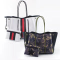 High Quality Neoprene Tote Bags for Women Lightweight Large Neoprene Bag Breathable Large Capacity Handbag and Purse Ladies