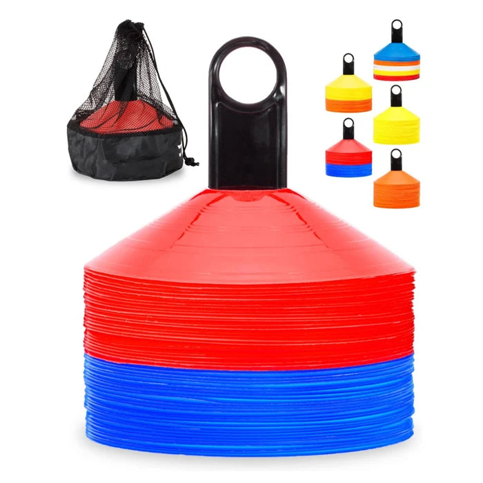 Wholesale Marker Cones Agility Soccer Cones with Carry Bag for Soccer Football Training Disc Marker Cones