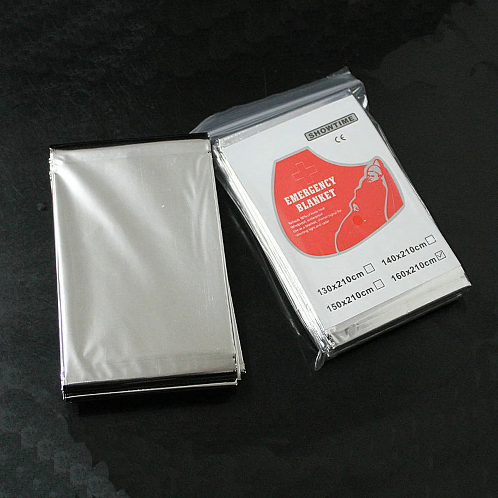 Kongbo 160*210CM Emergency Blanket Low Temperature Rescue First Aid Kit Insulation Blanket Lifesaving Warm Insulation
