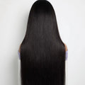 Cheap 10A Grade Human Hair 13*4 Transparent Lace Front Wig 180% Density Straight Top Quality Lace Frontal Wig for Women