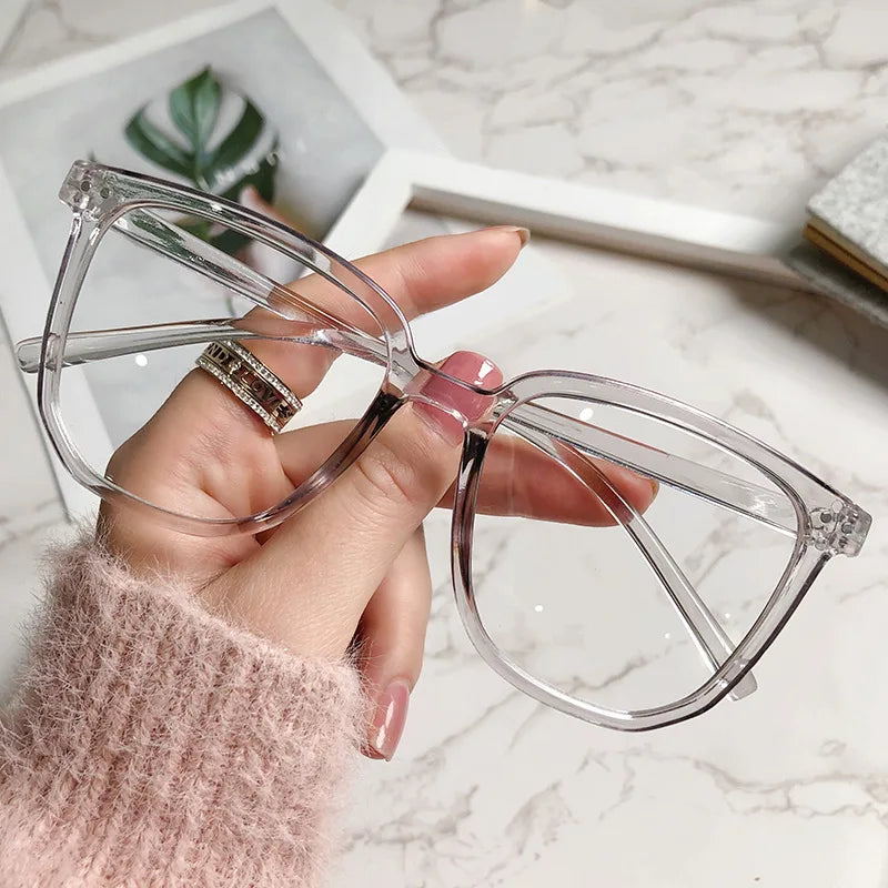 Cheap Factory Price Optical Frame Blue Light Filter Computer Glasses Transparent Grey Anti Blue Light Blocking Glasses 2023