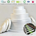 RPET High-Adhesion Heat Transfer Printing Polyester Webbing Sustainable Pre-Shrunk Blank Tape for Wristband Lanyard Suspender