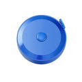Soft Retractable 60-Inch 150cm Double Scale Measurement Tape Cold Blue ABS Plastic Fabric for Body Metric & Imperial System