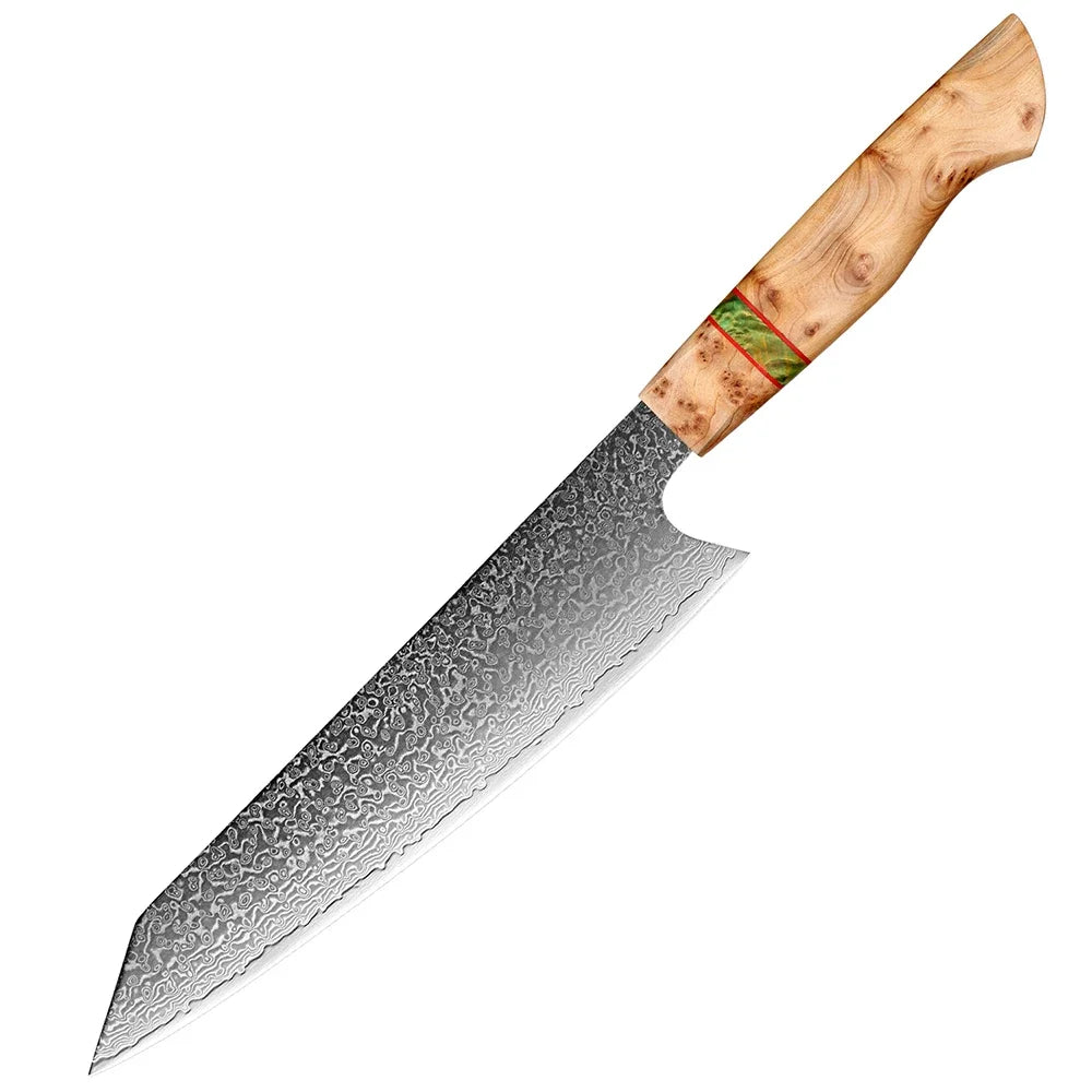 XITUO Hammer Damascus Knife Handmade Knife Japan Vg 10 Kitchen Knife Wood Handle