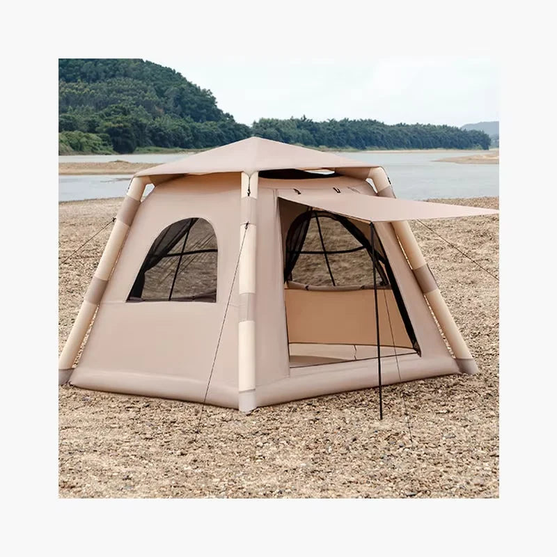 China OEM Inflatable Tent for Camping 2-5 People Outdoor Made of Oxford Fabric