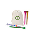 Source Factory Bamboo Golf Tee with Custom Logo Printing Colorful Golf Accessories