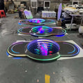 Disco Infinity Mirror Lights - Professional Stage Lighting for Festive Parties Bar & Family Use