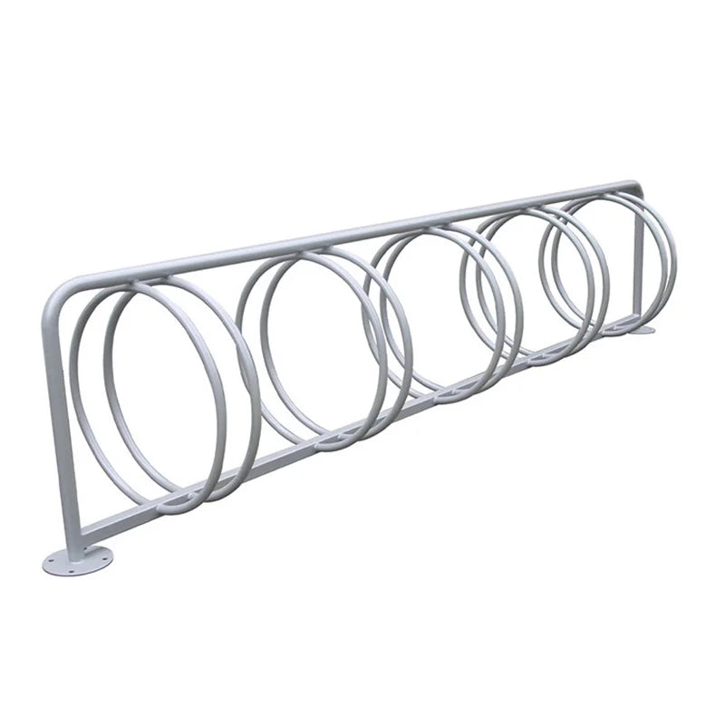 Outdoor Freestanding Galvanised Steel Bike Rack Outside Roadside Bicycle Stand Street Floor Bicycle Storage Rack for Bike