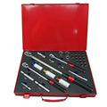 33PCS 1/4 3/8 1/2 Inch Drive Torque Wrench Set with Hex Torx Sockets Spark Plug Socket Adapters for Car Maintenance