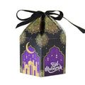 2024 EID Ramadan Candy Gift Paper Bags for Children Fast Delivery Fashion Style with Matt Lamination Folder Type