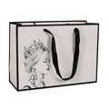 Wholesale Stock High-grade Embossed Clothing Store Gift Bag Portable Shopping Paper Bag Custom logo Shopping Bags for Boutique