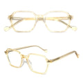 Original High Quality Men's Eyeglass Frames Handmade Vintage Optical Acetate Glasses Unique Eyewear with Vintage Style