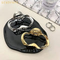 Women Metal Hair Clip Claw Accessories Large Medium Gold Hair Claw Clips Irregular Shape Metal Hairgrip for Lady