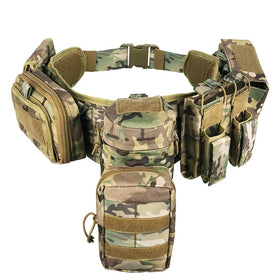 Yakeda Custom Molle Pockets Pouches Gear Hunting Waist Security Tactical Belt Padded Patrol Belt cinturones tactico