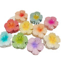 American INS Style 7.5  CM Flower Hair Claws for Girls Gradient Flower Hair Clips Custom Plastic Hair Claw Clips for Women