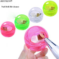 Wholesale Colorful Accessory Removable Rigid and Soft Steel Wire Nail Drill Bit Cleaner