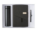 Innovative Stainless Steel Gift Set Hot Sale Vacuum Flask A5 Loose Leaf Notebook Pen Custom Logo Christmas Occasion Promo Item