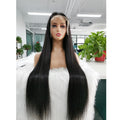Wholesale Brazilian Virgin Hair Wigs Transparent Lace Front Straight Styles for Black Women HD for Lace Frontal Human Hair Wigs