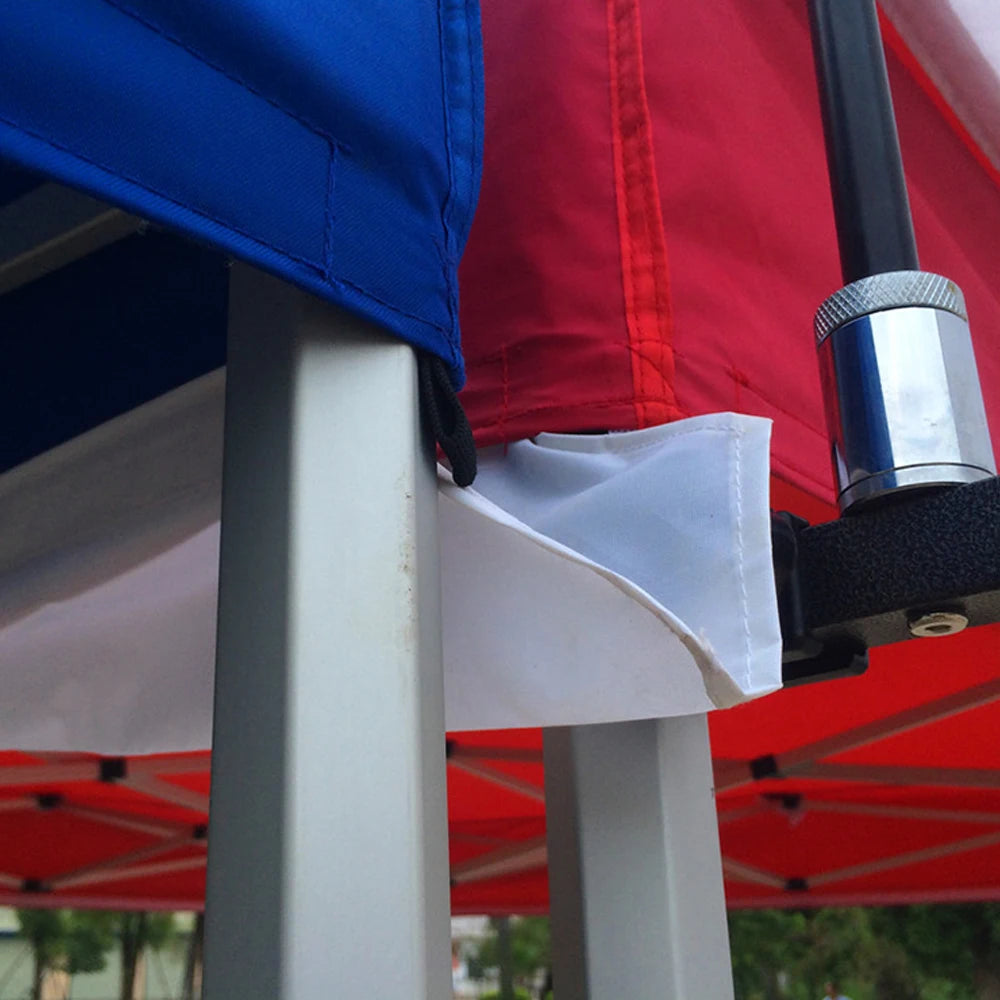 FEAMONT Outdoor Waterproof Foldable Trade Show Tent with Drain Tank Rain Shield Canopy Water Running Fabric Sun Shield Gutter