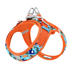 Truelove Wholesale Reflective Nylon Mesh Lightweight Pet Cat Dog Harness Luxury Adjustable Night Safety Comfort Soft Dog Vest